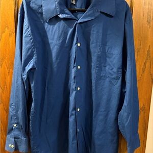Croft & Barrow Blue Dress Shirt Classic Style